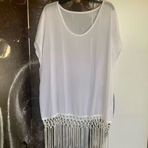 Sheer Bathing Suit Cover-Up